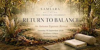 Return to Balance: An Autumn Equinox Yoga & Wellbeing Retreat
