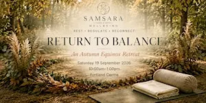 Return to Balance: An Autumn Equinox Yoga & Wellbeing Retreat