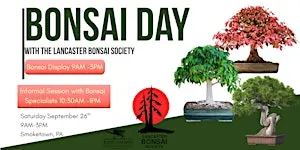 Bonsai Day - Informal Session (Smoketown Location)