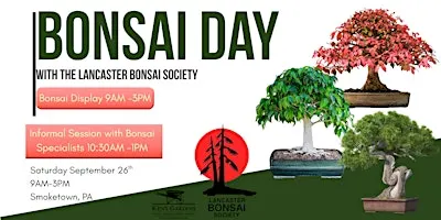 Bonsai Day - Informal Session (Smoketown Location)