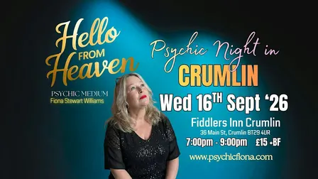 Psychic Night in Crumlin with Psychic Medium Fiona Stewart-Williams