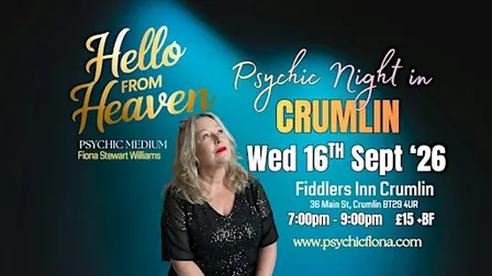 Psychic Night in Crumlin with Psychic Medium Fiona Stewart-Williams