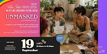 [Queer Edition] Vibe First Swipe Later: A Conscious Queer Dating Social