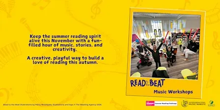 Escalate Arts presents: Read to the Beat music workshops