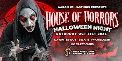 HOUSE OF HORRORS HALLOWEEN COSTUME PARTY