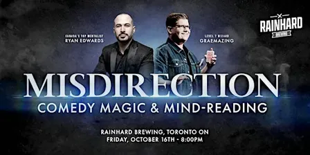 Misdirection: Magic and Mentalism Show | Toronto
