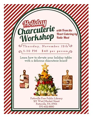 Holiday Charcuterie Workshop with From the Heart Catering by Katie Mast