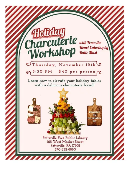 Holiday Charcuterie Workshop with From the Heart Catering by Katie Mast