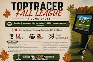 Toptracer Fall League at Long Shots!