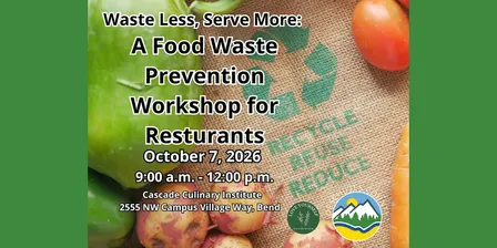 Waste Less, Serve More: A Food Waste Prevention Workshop for Restaurants