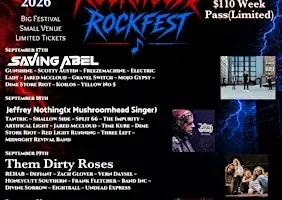 Rockhouse Rockfest Featuring: Saving Abel, Them Dirty Roses, Rehab & more