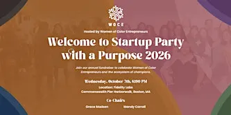Women Of Color Entrepreneurs Startup Party with a Purpose