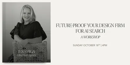 Workshop: Future-Proof Your Design Firm for AI Search