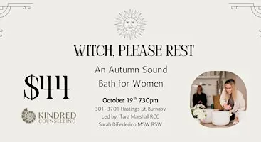 An Autumn Sound Bath for Women