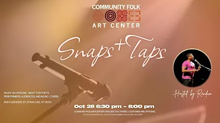 Snaps & Taps Open Mic Night - Hosted by Randum
