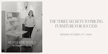The 3 Secrets to Pricing Furniture for Success
