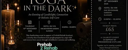 Prehab2Rehab Presents Yoga In the Dark
