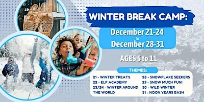 Winter Break Camp  - Ken Seiling Waterloo Region Museum