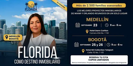 FLORIDA COMO DESTINO INMOBILIARIO  14ª Edición | Bogotá