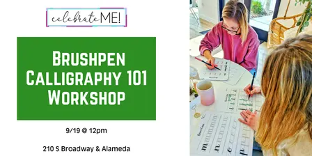 Brushpen Calligraphy 101 Workshop