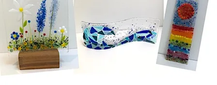 Fused glass workshop inc optional Christmas shapes