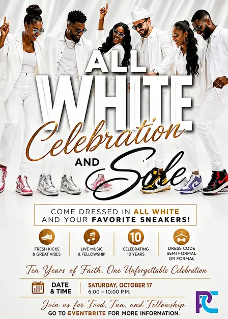 All White Celebration and Sole Fundraiser