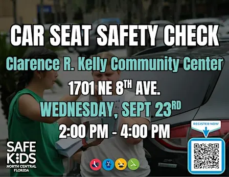 Gainesville CPS Week Car Seat Check Up Appt - Sept 23, 2026