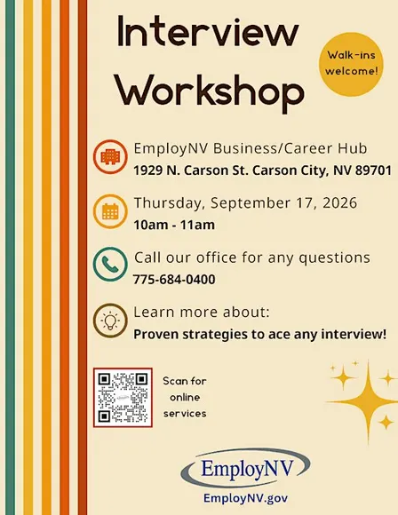 Interview Workshop - Carson City