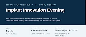 Implant Innovation Evening