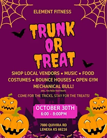 Element Fitness Trunk or Treat