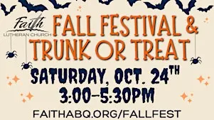 Fall Festival and Trunk or Treat