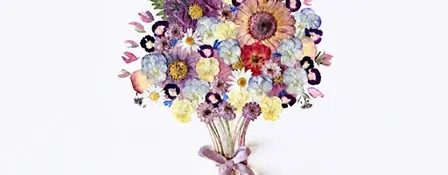 Pressed Flower Bouquet