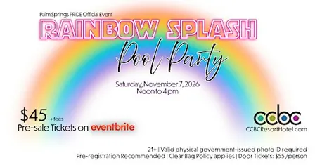 PS Pride Weekend Rainbow Splash Pool Party 2026