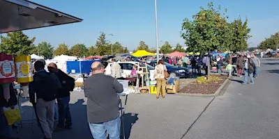 Flohmarkt in der Innenstadt von Allersberg