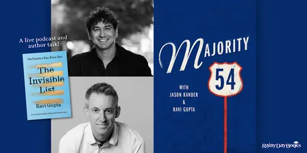 Majority 54 Live! The Invisible List, with Rainy Day Books