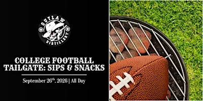College Football Tailgate: Sips & Snacks