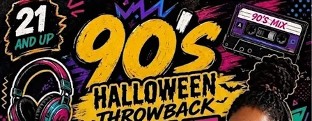90’s “HALLOWEEN” Throwback Silent Party