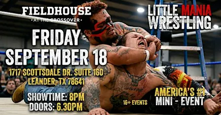 Little Mania Midget Wrestling -Invades - Leander, TX