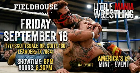 Little Mania Midget Wrestling -Invades - Leander, TX
