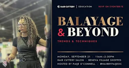 Balayage & Beyond Techniques & Trends, presented by Hair Cuttery