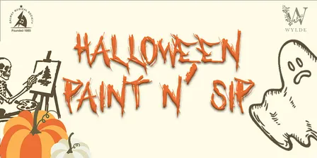 Halloween Paint N' Sip @ WYLDE