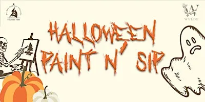 Halloween Paint N' Sip @ WYLDE