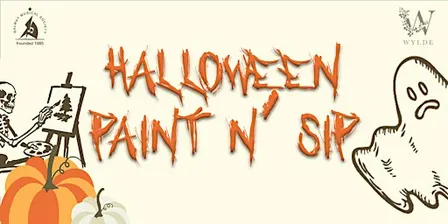 Halloween Paint N' Sip @ WYLDE