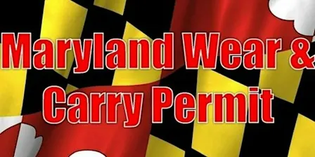 Maryland Wear & Carry Course (CCW) 11 OCTOBER 18 OCTOBER 10A-6P 2026