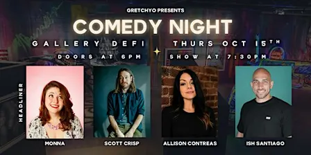Comedy Night at Gallery DeFi