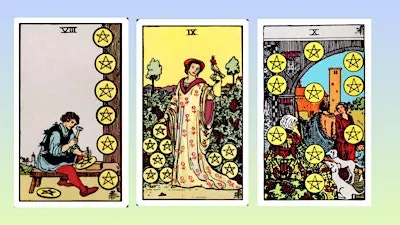 Tarot Salon presents 8, 9, 10 of Coins: Slow Living in the Automation Age
