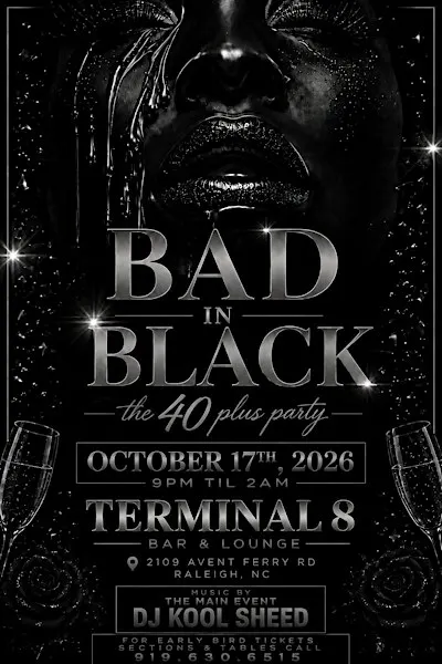 SOCIETY 35 PRESENTS: BAD in BLACK: THE 40 PLUS PARTY
