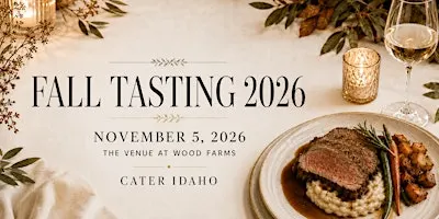 Fall Tasting  2026 at The Venue at Wood Farms