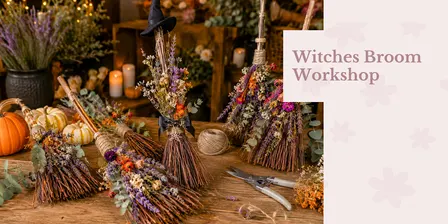 Witches Broom Workshop at Keel and Curley