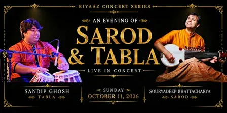 An Evening of Sarod & Tabla | Souryadeep Bhattacharya & Sandip Ghosh
